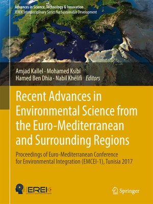 cover image of Recent Advances in Environmental Science from the Euro-Mediterranean and Surrounding Regions